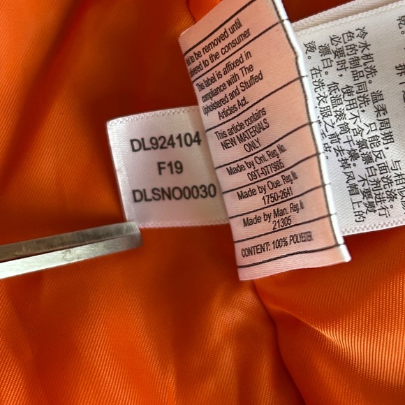 DKNY Anorak Parka Jacket Size Small - Picture 14 of 16